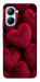 Чехол Fluffy hearts для Realme C33