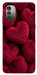 Чохол Fluffy hearts для Nokia G11
