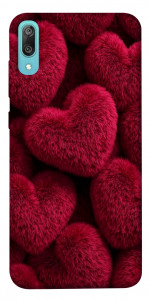 Чехол Fluffy hearts для Huawei Y6 Pro (2019)