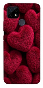 Чохол Fluffy hearts для Realme C12