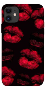 Чехол Kisses on black для iPhone 11