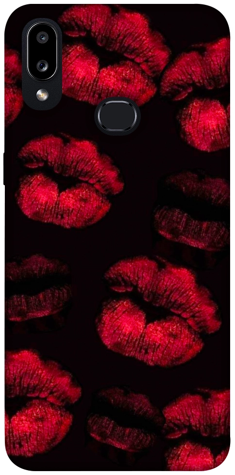 Чехол Kisses on black для Galaxy A10s (2019)