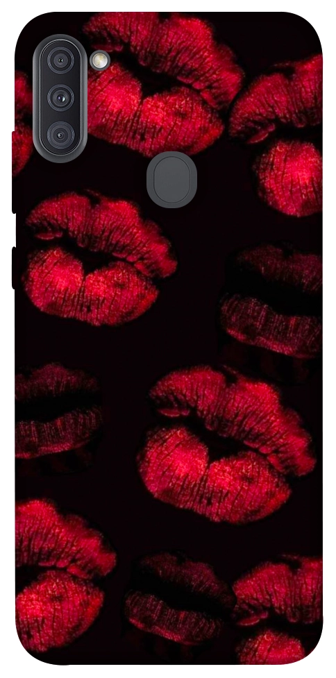 Чехол Kisses on black для Galaxy A11 (2020)