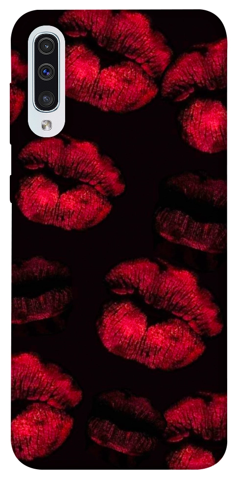 Чехол Kisses on black для Galaxy A50 (2019)