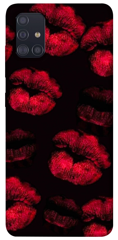 Чехол Kisses on black для Galaxy A51 (2020)