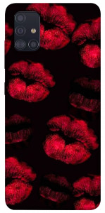 Чехол Kisses on black для Galaxy A51 (2020)