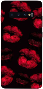 Чехол Kisses on black для Galaxy S10 Plus (2019)