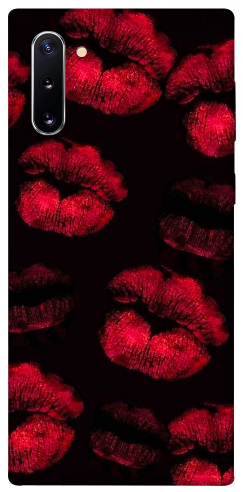 Чехол Kisses on black для Galaxy Note 10 (2019)