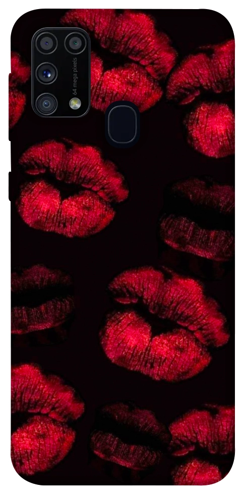 Чохол Kisses on black для Galaxy M31 (2020)