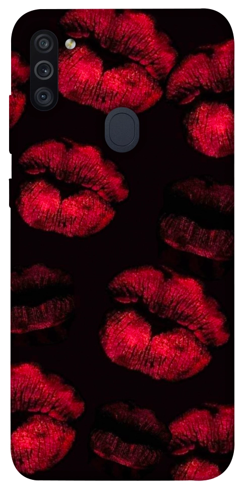 Чехол Kisses on black для Galaxy M11 (2020)