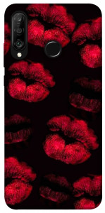 Чохол Kisses on black для Huawei P30 Lite