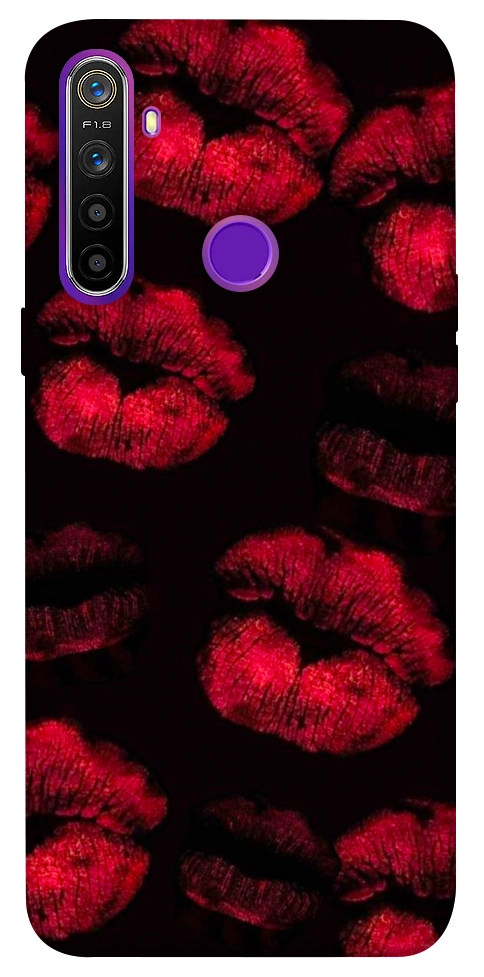 Чехол Kisses on black для Realme 5