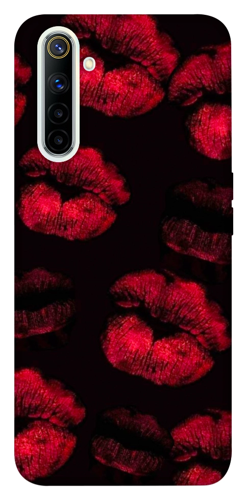 Чохол Kisses on black для Realme 6
