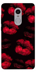 Чохол Kisses on black для Xiaomi Redmi Note 4X