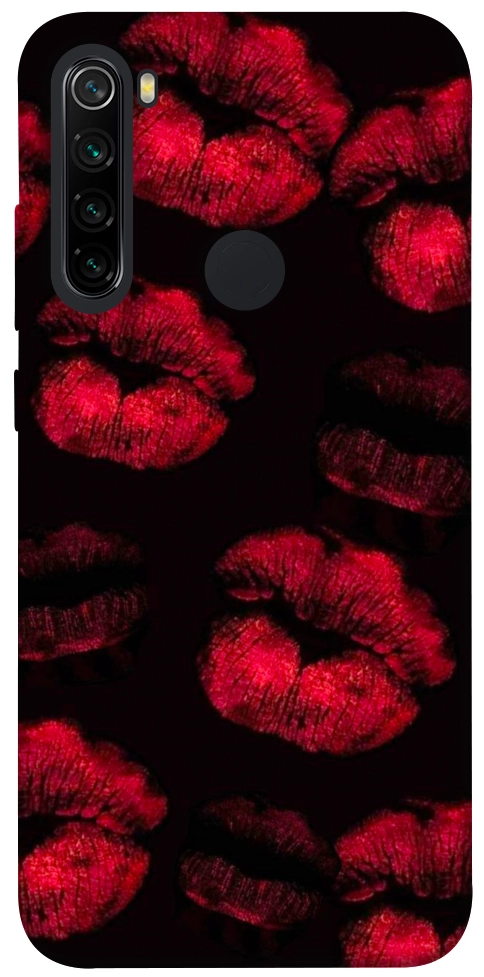 Чехол Kisses on black для Xiaomi Redmi Note 8