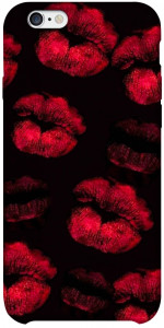 Чехол Kisses on black для iPhone 6s plus (5.5'')