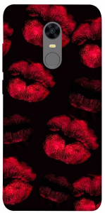 Чехол Kisses on black для Xiaomi Redmi Note 5 (Single Camera)