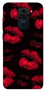 Чехол Kisses on black для Xiaomi Redmi Note 9