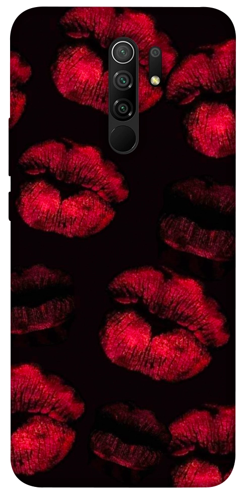 Чехол Kisses on black для Xiaomi Redmi 9