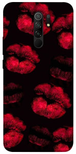 Чохол Kisses on black для Xiaomi Redmi 9