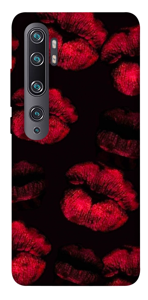 Чехол Kisses on black для Xiaomi Mi Note 10