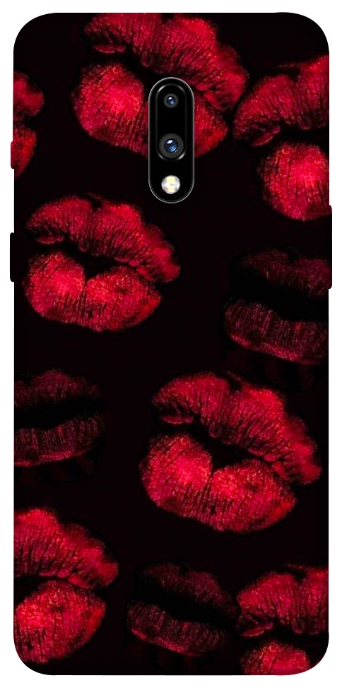 Чехол Kisses on black для OnePlus 7