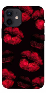 Чехол Kisses on black для iPhone 12 mini