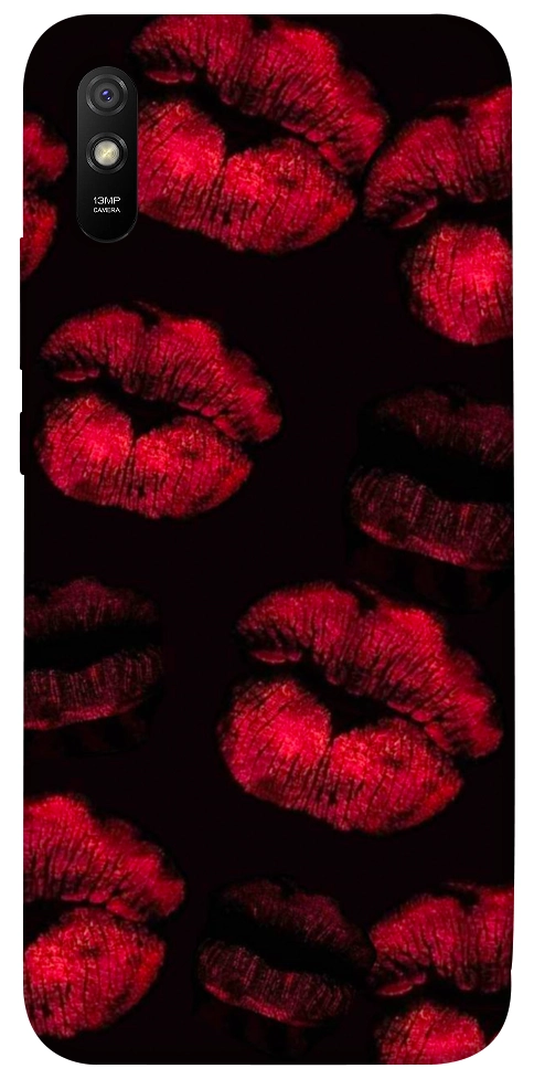 Чохол Kisses on black для Xiaomi Redmi 9A