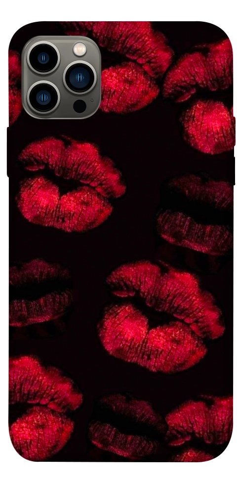 Чехол Kisses on black для iPhone 12 Pro