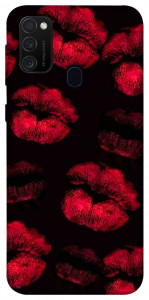 Чохол Kisses on black для Samsung Galaxy M30s﻿