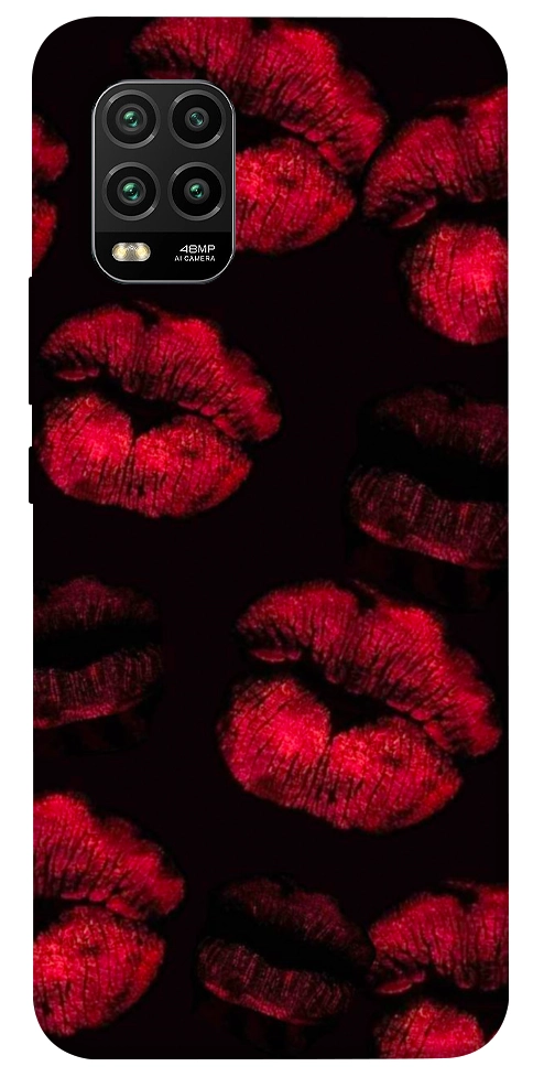 Чехол Kisses on black для Xiaomi Mi 10 Lite