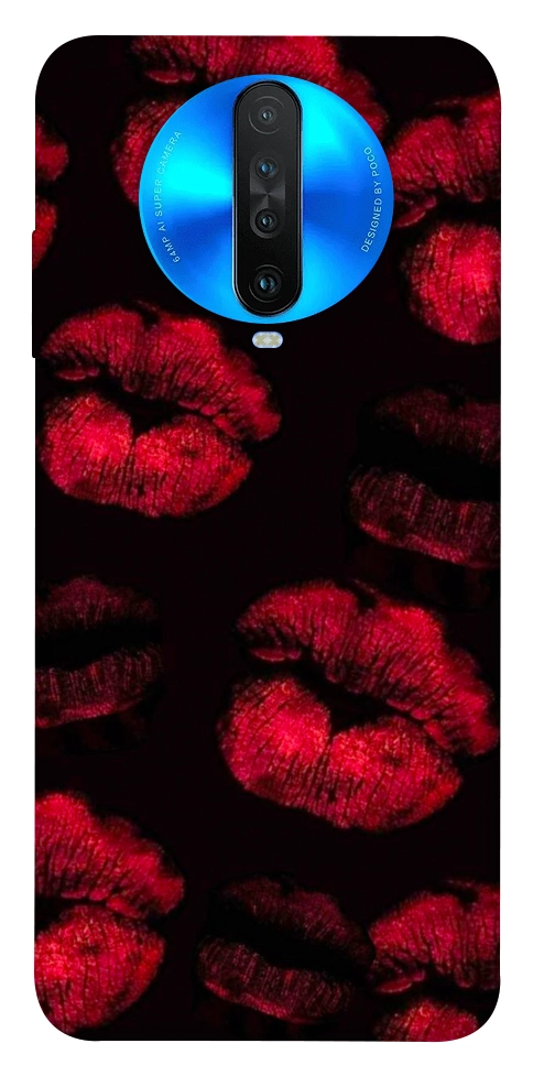 Чехол Kisses on black для Xiaomi Redmi K30