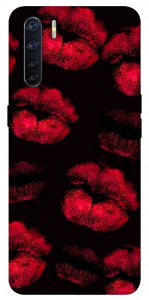 Чохол Kisses on black для Oppo A91