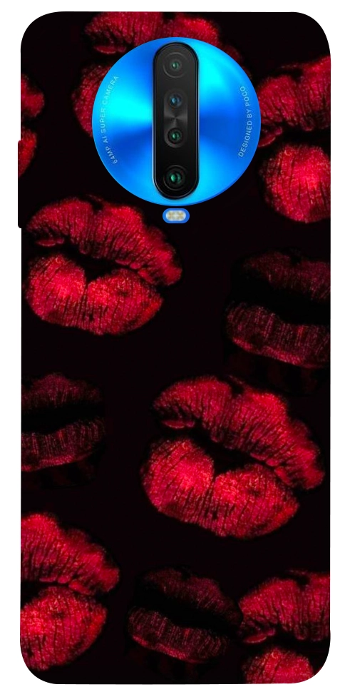 Чехол Kisses on black для Xiaomi Poco X2