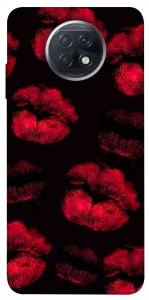 Чехол Kisses on black для Xiaomi Redmi Note 9 5G