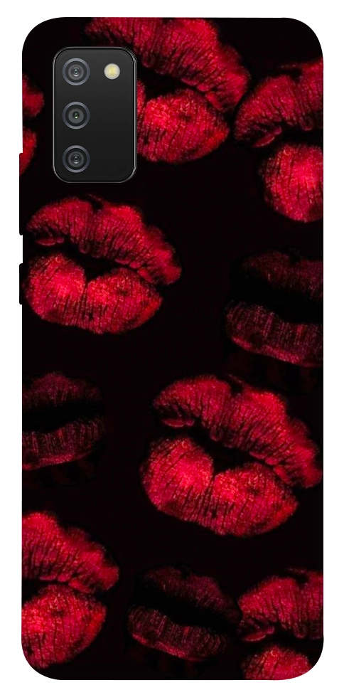 Чехол Kisses on black для Galaxy A02s