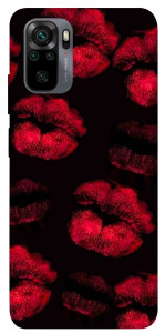 Чохол Kisses on black для Xiaomi Redmi Note 10