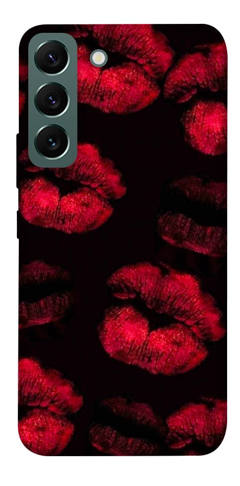 Чехол Kisses on black для Galaxy S22