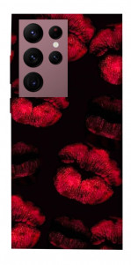 Чехол Kisses on black для Galaxy S22 Ultra