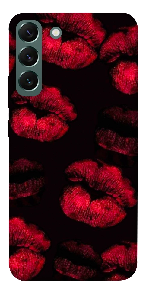 Чохол Kisses on black для Galaxy S22+