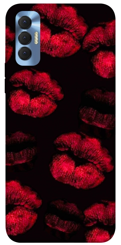 Чехол Kisses on black для TECNO Spark 8P
