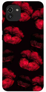 Чехол Kisses on black для Galaxy A03