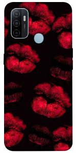 Чохол Kisses on black для OPPO A32