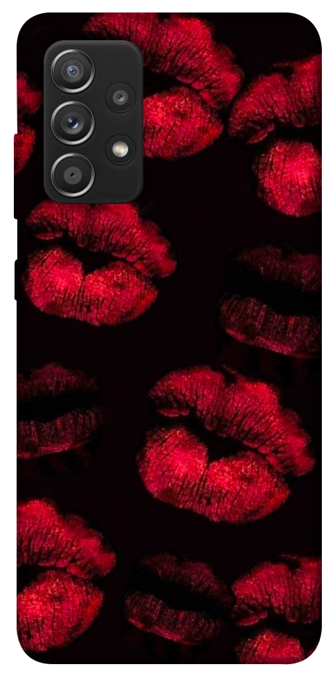Чохол Kisses on black для Galaxy A52s