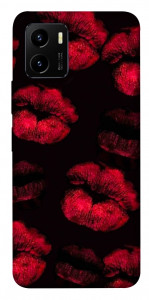Чохол Kisses on black для Vivo Y15s