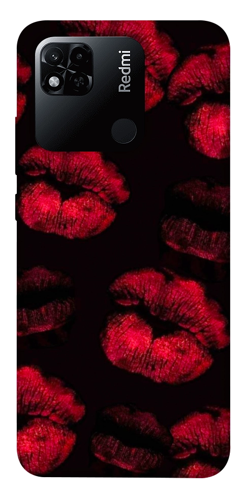 Чохол Kisses on black для Xiaomi Redmi 10A