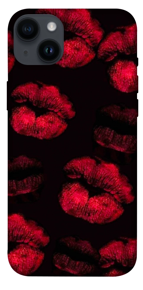 Чохол Kisses on black для iPhone 14 Plus
