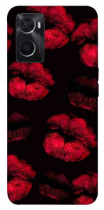 Чохол Kisses on black для Oppo A76 4G