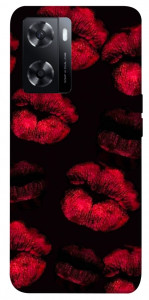 Чохол Kisses on black для Oppo A57s