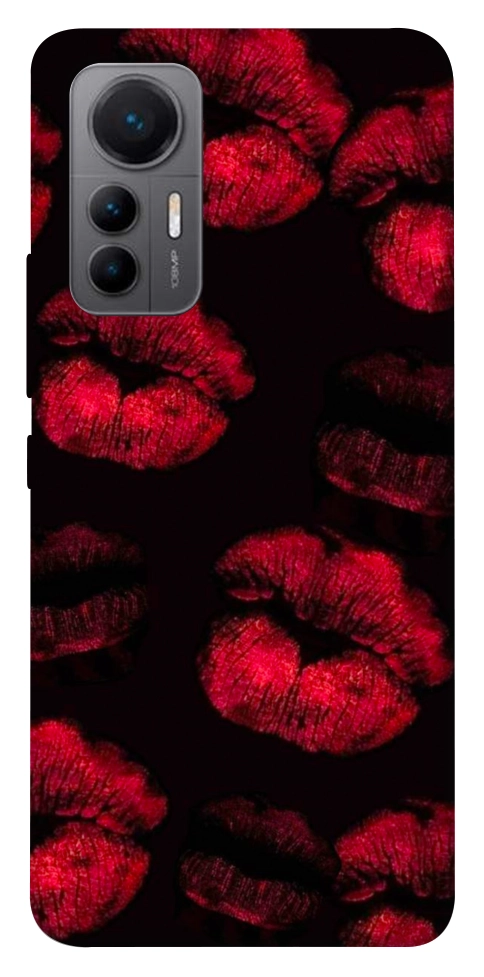 Чохол Kisses on black для Xiaomi 12 Lite